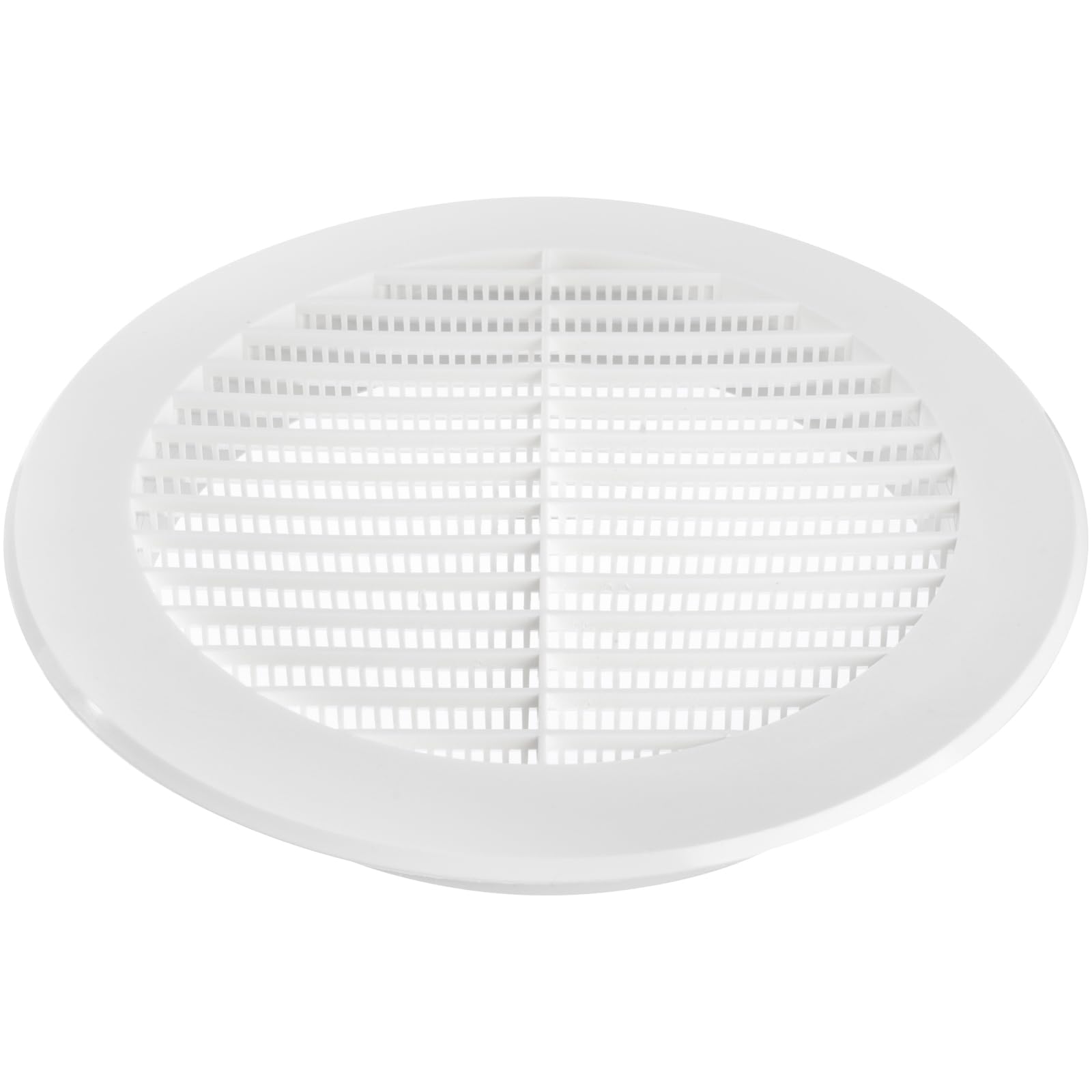 Grille D'Aération Ronde Chromée Diamètre 80 Mm Avec Moustiquaire - KOTARBAU | Leroy Merlin