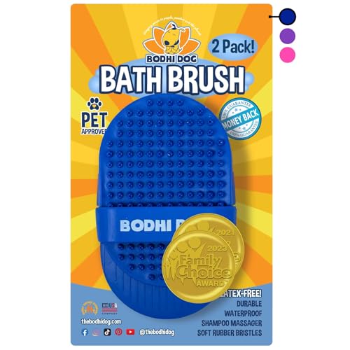 image for Bodhi Dog Shampoo Brush - Pet Grooming & Bath Supplies for Dogs and Ca