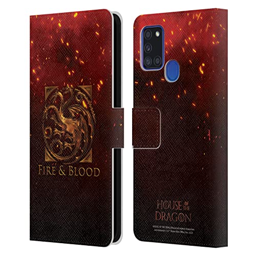 Étui portefeuille House of The Dragon Samsung Galaxy A21s protection