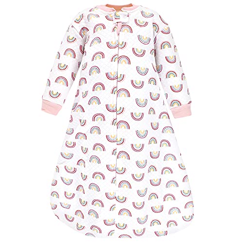 Image of Hudson Baby Unisex Baby Premium Quilted Long Sleeve Sleeping Bag and Wearable Blanket