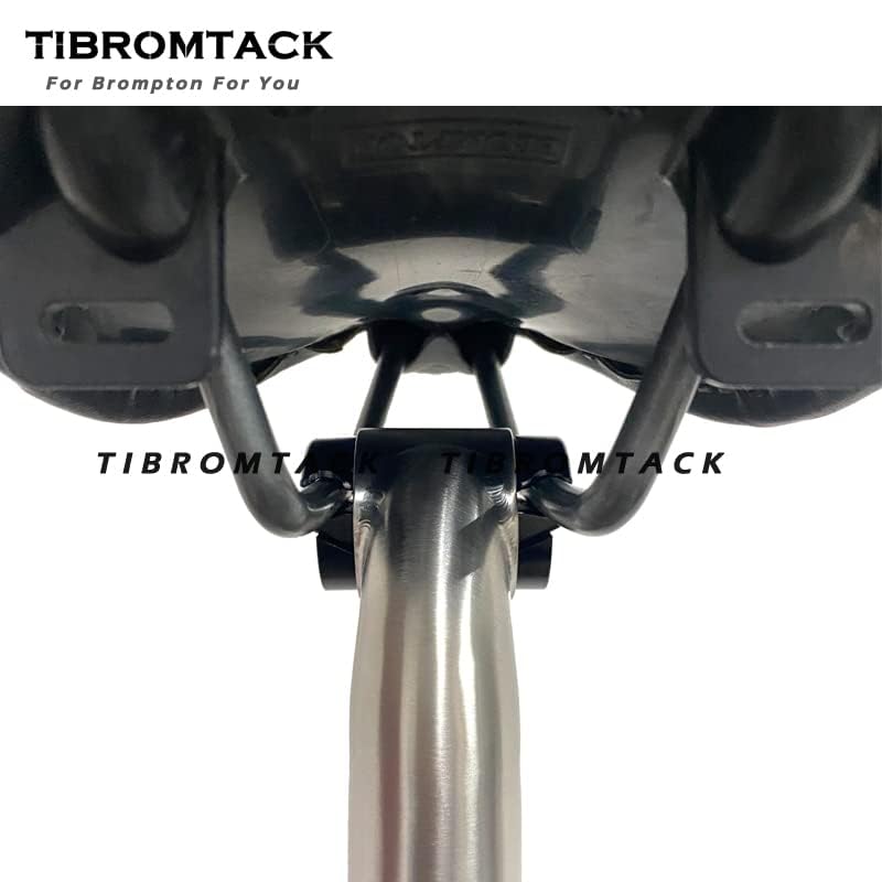Amazon | チタングースネックシートポスト ブロンプトン自転車サドル用