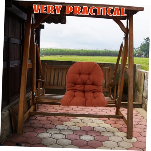 Cojín para silla columpio tipo huevo de jardín Happyyami reposición cómodo 7