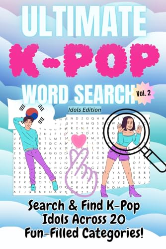 Ultimate K-Pop Word Search: Search & Find K-Pop Idols Across 20 Fun-Filled Categories: A Fun, Relaxing Puzzle Book for True K-Pop Fans of All Ages image 2