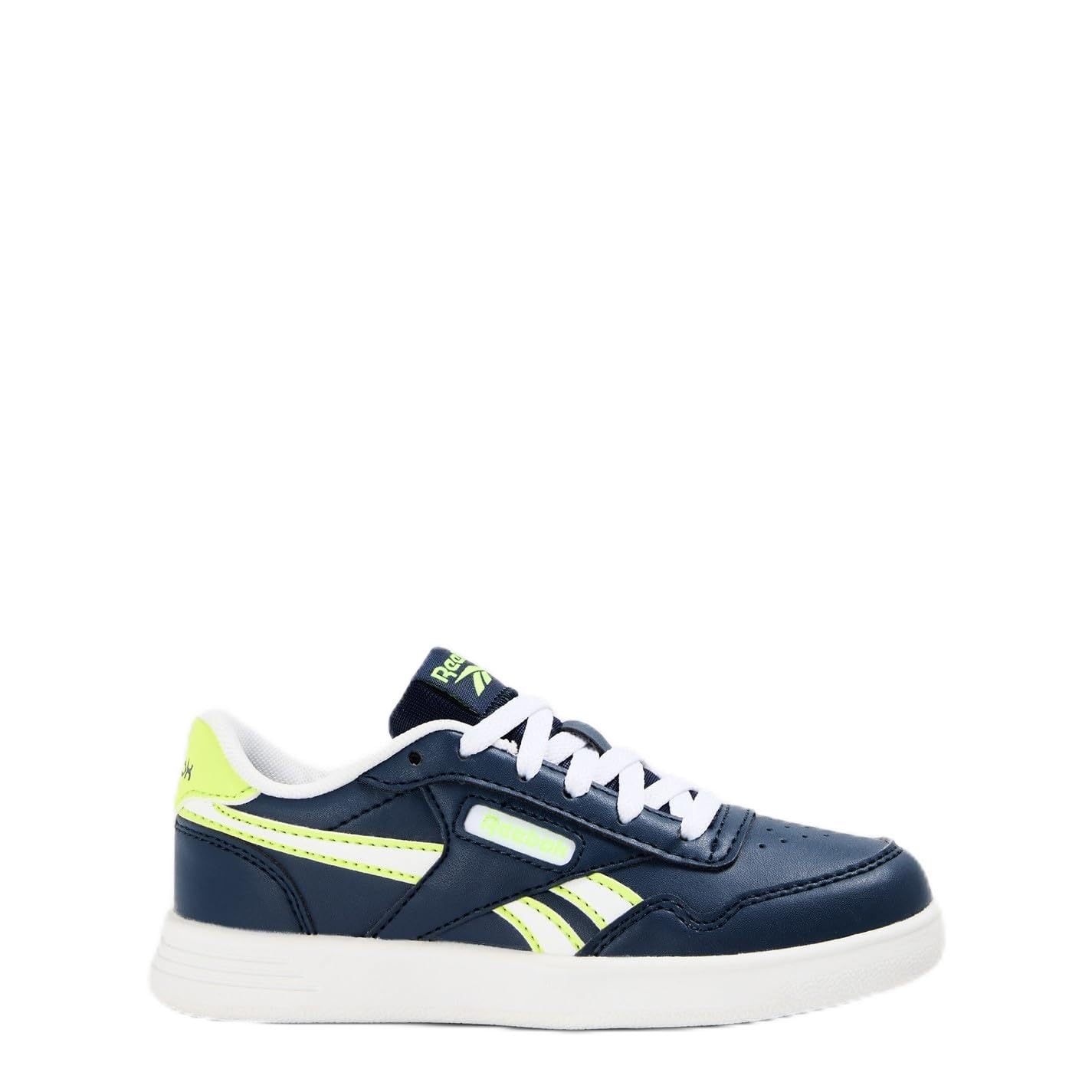 Reebok Court Advance VECTORNAVY/DIGITALLIME/White Male Tennis Shoes