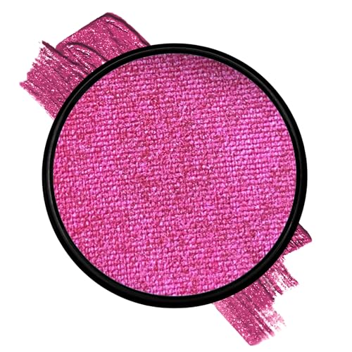 Image of Mehron Paradise FX Metallics - Metallic Fuchsia 1.4 oz | Professional Water Activated Shimmering Metallic Paint for Raves, Costumes, Special Effects, Halloween, Stage, Screen, Theater & Cosplay FX