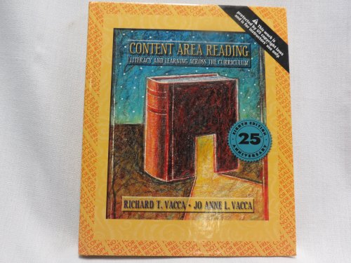 Content Area Reading: Literacy and Learning Acr... 0205428576 Book Cover