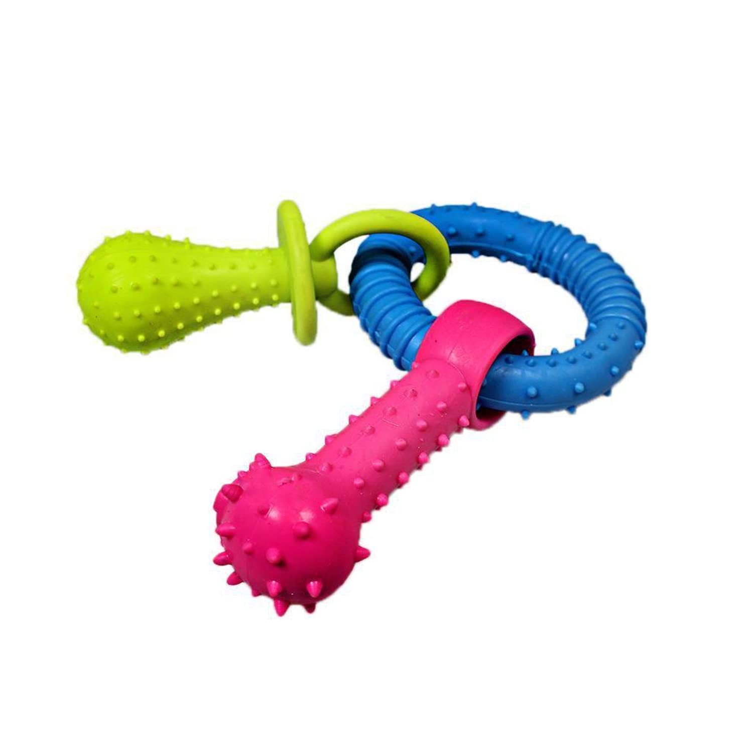 emily pets Teeth Cleaning Dog Toys for Puppies & Dogs (Multicolor, Pack of 2) (B09HCJXB44) Amazon Price History, Amazon Price Tracker