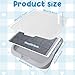 SECOAT XL Dog Litter Box,Pee Pad Holder, Puppy Pads Holder,Include Box,Pee Pad&Cloth,Puppy Potty Training Tray for Small/Medium Dog