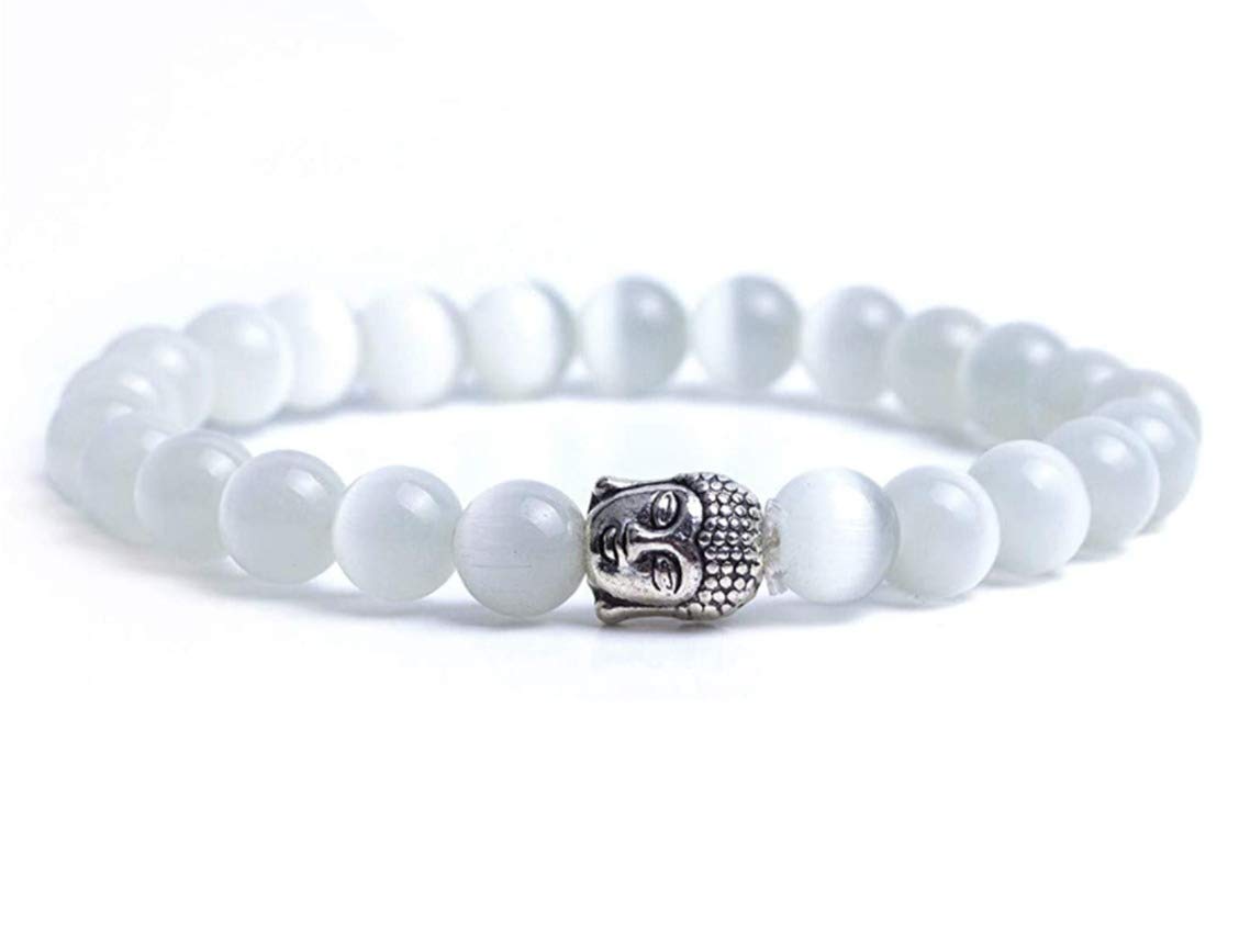 See full amazon price history chart for REBUY Selenite Buddha Bracelet Opal Crystal Stretchable All In One Purpose for Men and Women(WHITE) REBUY Selenite Buddha Bracelet Opal Crystal Stretchable All In One Purpose for Men and Women(WHITE) (B08L91HQDD) Amazon Price History, Amazon Price Tracker
