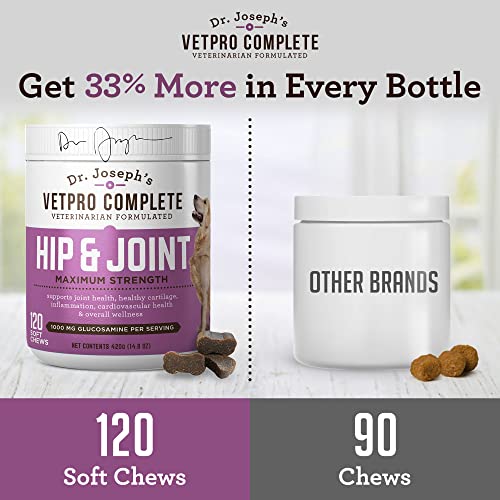 VetPro Dog Hip and Joint Supplement Pain and Inflammation Relief