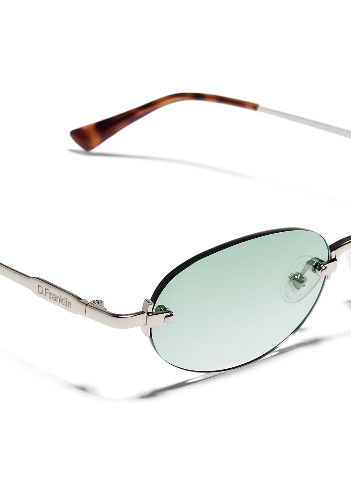 D.Franklin Gafas de sol unisex con cristales de protección UV - Modelo oval - Oval - Para Hombre y Mujer - Sunglasses