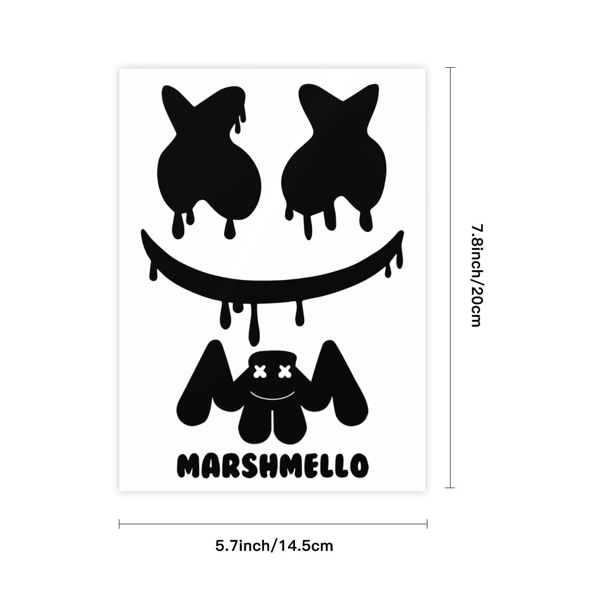 Amazon.co.jp: マシュメロ ステッカーセット クリスタルステッカー
