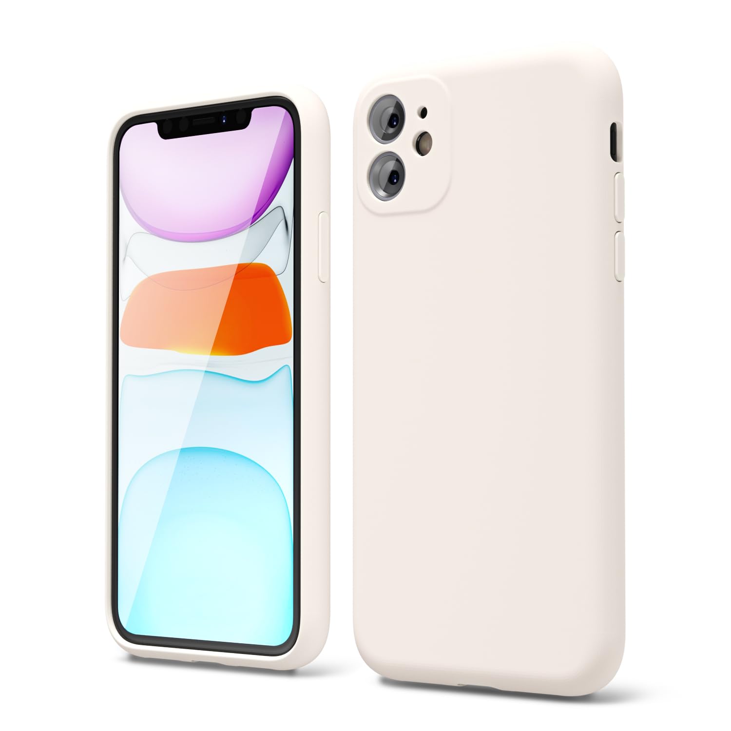 oakxco for iPhone 16 Pro Max Case Liquid Silicone, Soft Rubber Gel Elegant Aesthetic Basic Simple Cover, Cute Thin Slim TPU Matte Solid Color Plain Smooth Case for Women Girl, Light Pink — view 69