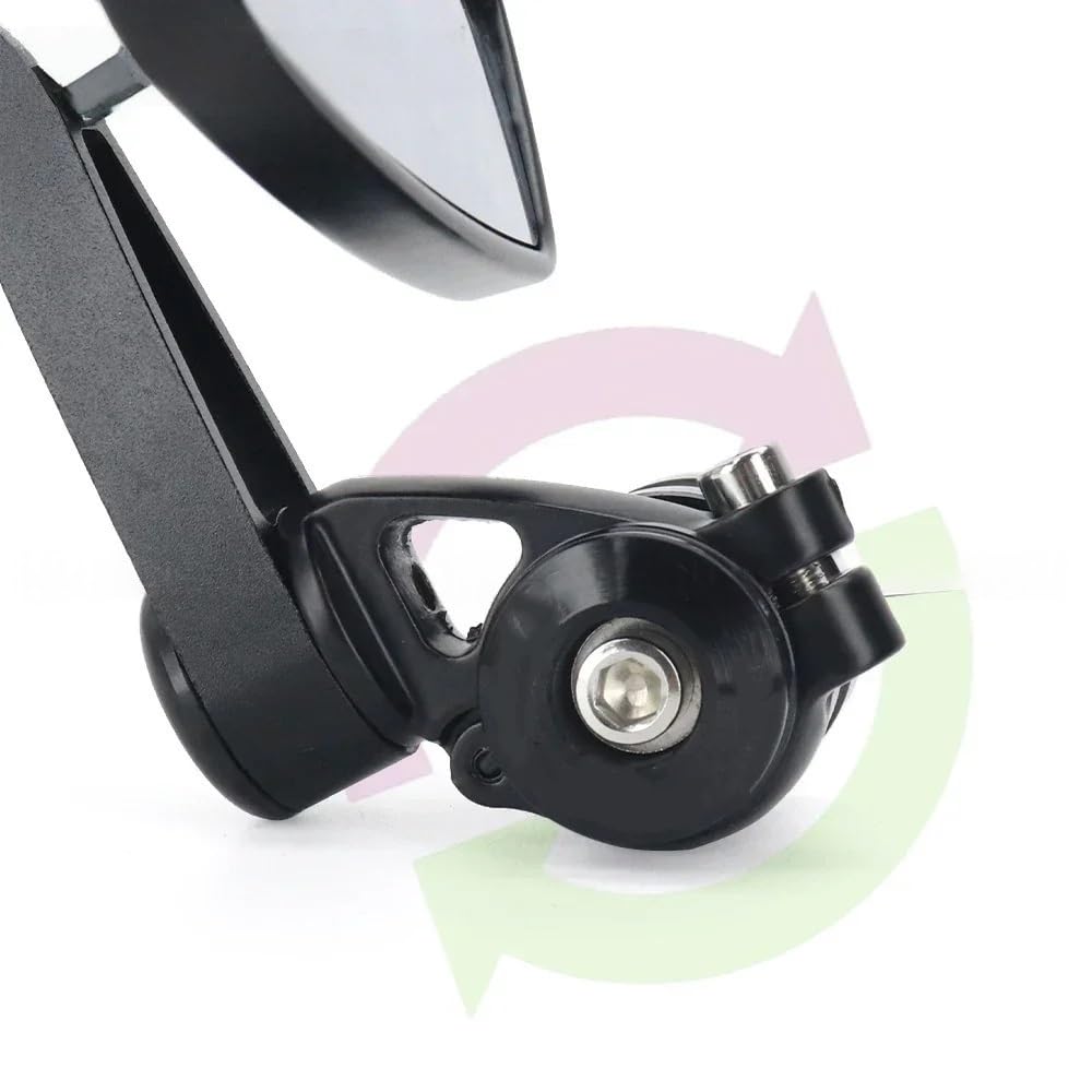 Motocyklowe Lusterka Wsteczne Moto Lusterko końców Pasuje Do Yamaha MT07 MT09 MT10 SP XSR 700 900 Koniec Kierownicy Lustro Lewy Prawy Obrót Strony Motocykl