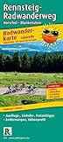 Rennsteig-Radwanderweg, Hörschel - Blankenstein: Leporello Radtourenkarte mit Ausflugszielen, Einkehr- und Freizeittipps, reissfest, wetterfest, ... 1:50000 (Leporello Radtourenkarte / LEP-RK)