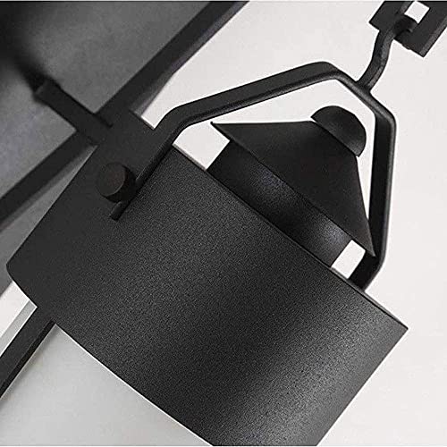 Focos de pared antioxidantes E27 impermeables con cristal protector para iluminación exterior 6