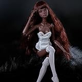 Topmao BJD Dolls Full Set 1/4 Dolls 15inch Ball Jointed Doll Tan Skin Girl with Clothes Shoes Wig Eyes Face Makeup, Best Birthday Gift with Girls Kids Children