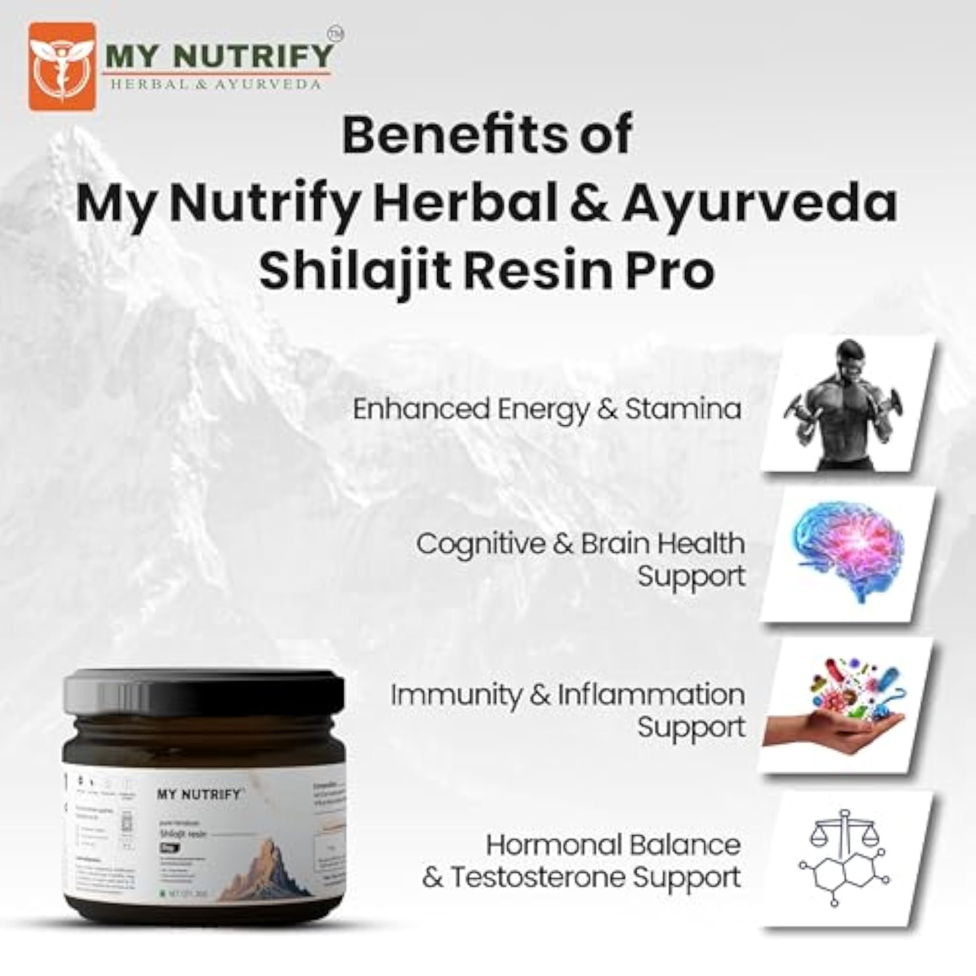 100% Pure Himalayan Shilajit Resin Energy Booster
