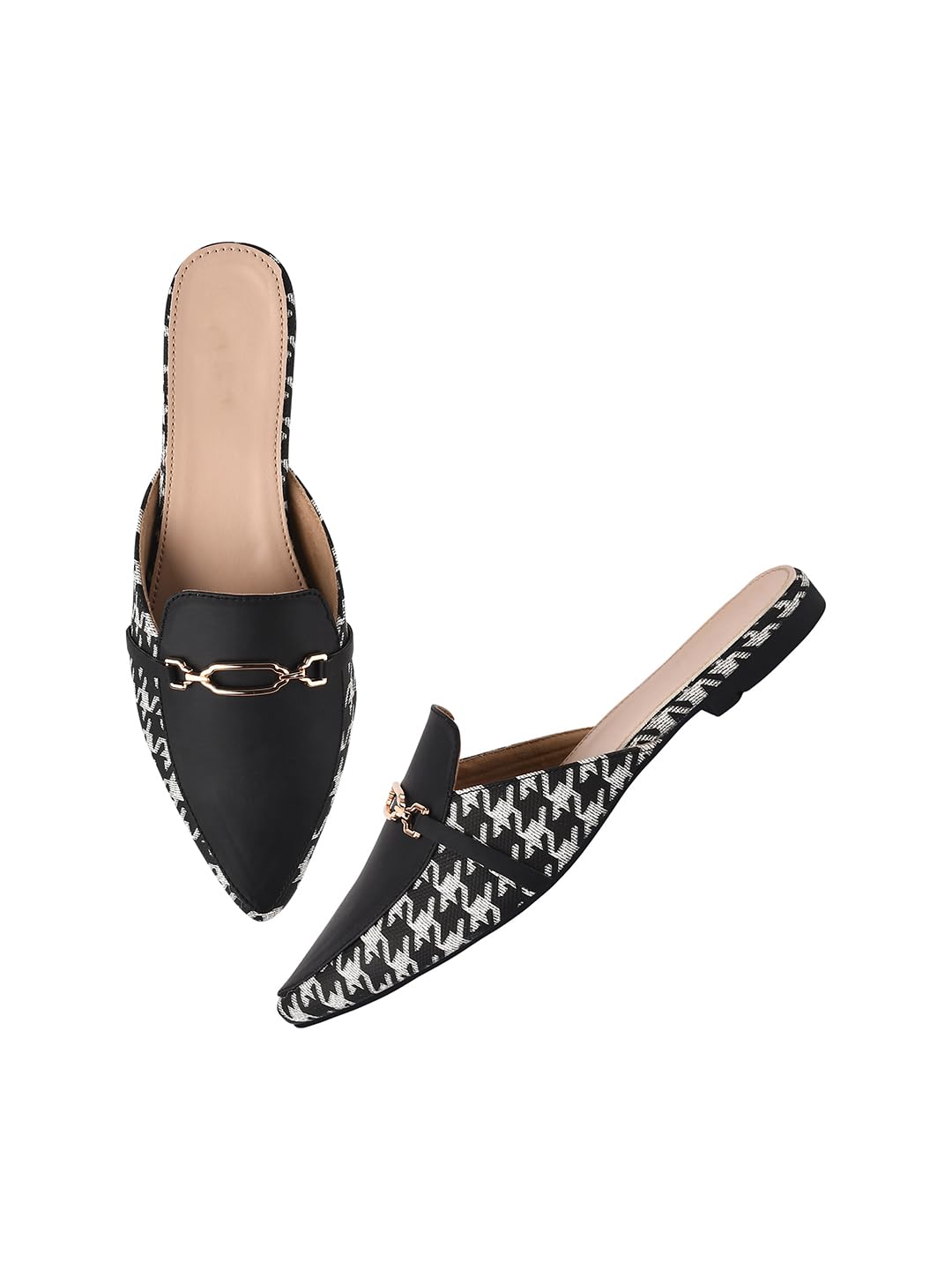 Selfiee Trending Stylish Buckle Bellies Soft & Comfortable Flat Mules Sandal for Womens and Girls (B0CS9R5H3J) Amazon Price History, Amazon Price Tracker