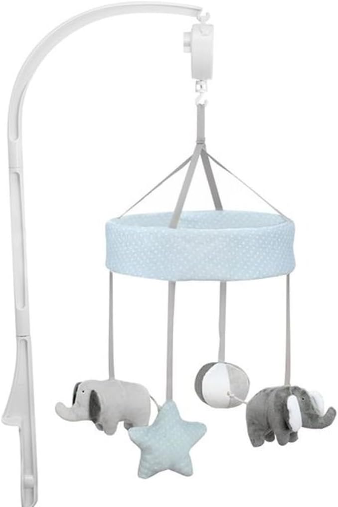 Baninni Nursery Cot Crib Cradle Musical Mobile Toy Sounds Elephant BNMM003-ELP