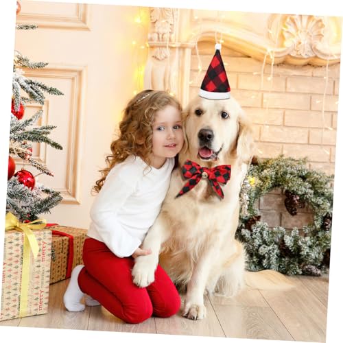 Disfraz navideño para perros y gatos POPETPOP miniatura 5