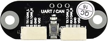 (Time of Flight) TOF Laser Range Sensor Embedded MCU Ranging Algorithm Supports Cascade via UART/CAN Bus Ranging up to 5m with Host Computer Assistant Software for Raspberry Pi @XYGStudy