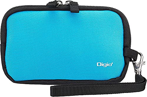 NAKABAYASHI Digio2 デジタルカメラケース 伸縮素材 Lサイズ ブルー Z0302