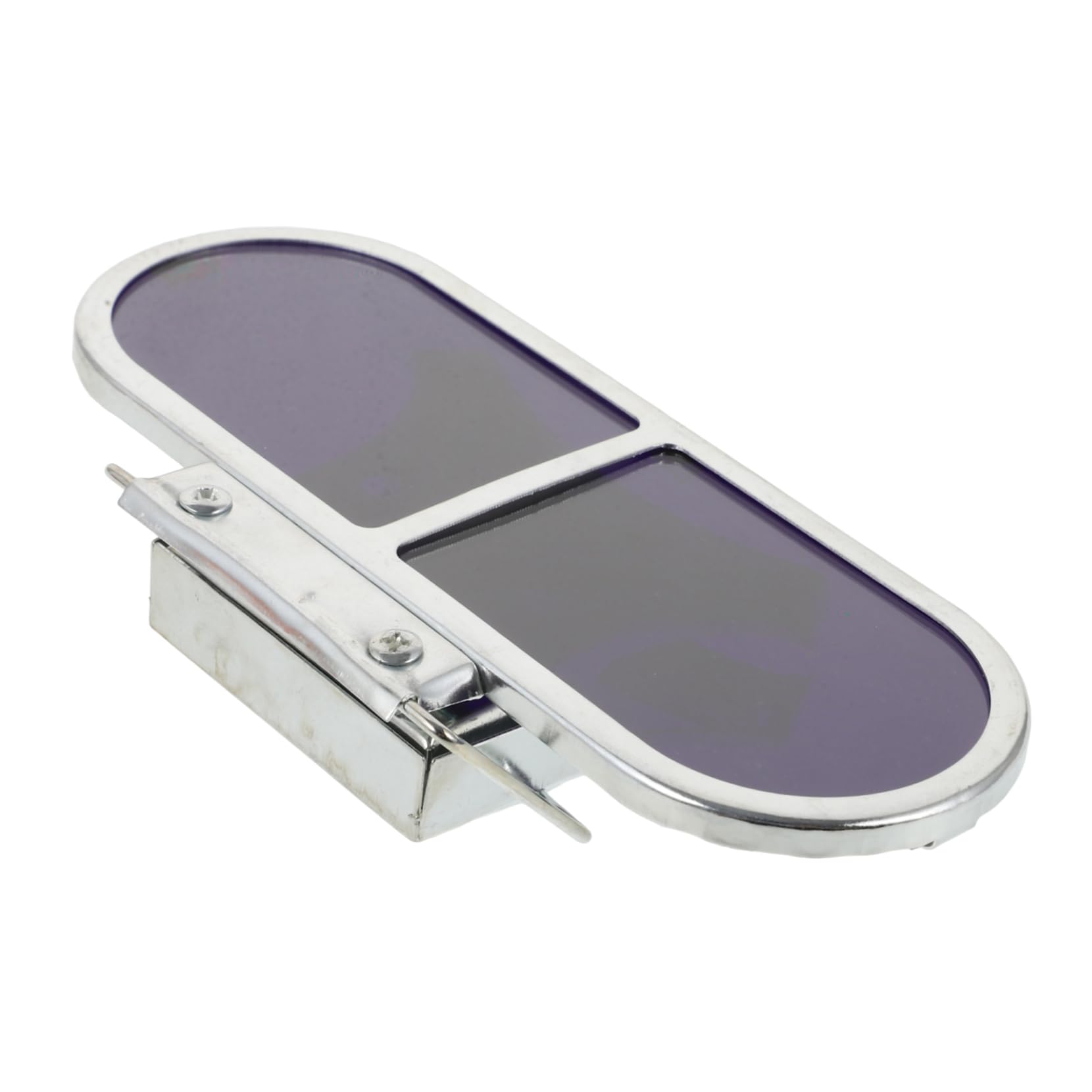 OSALADI Adjustable Clip Steel Mirror Welding Glasses Metal Protective Safety Goggles Flame Observation Industry Professionals