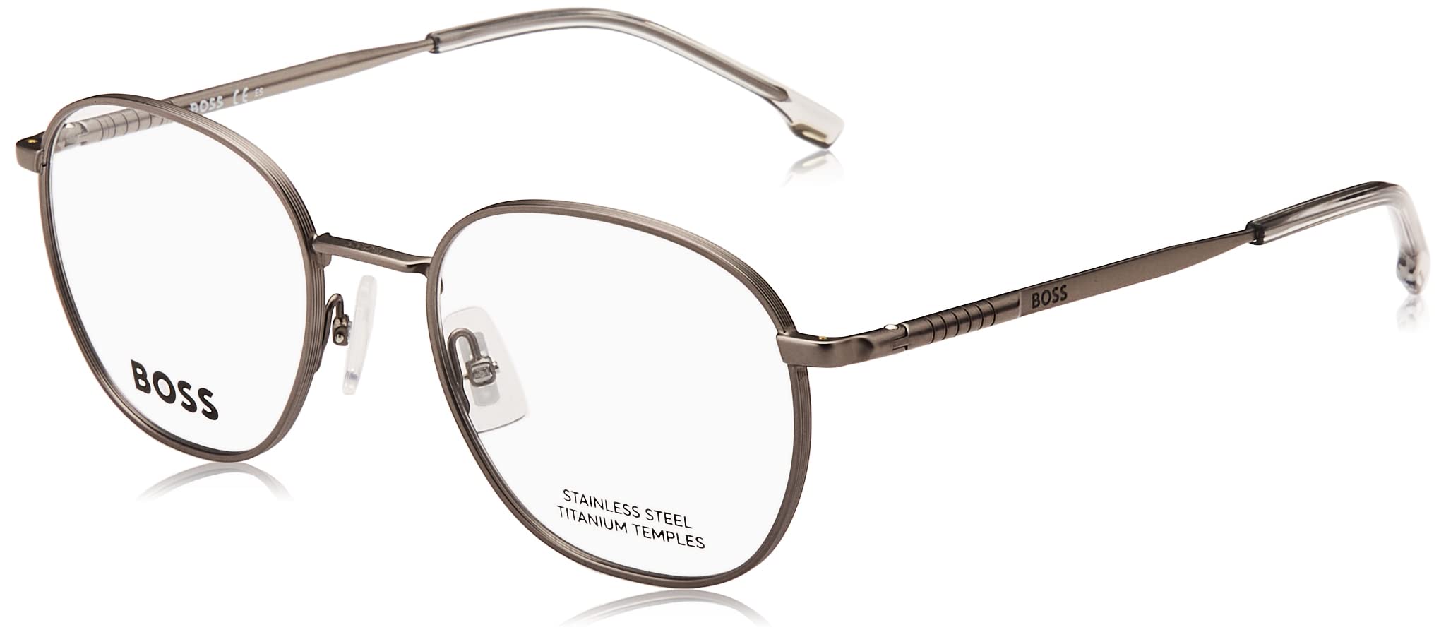 Boss Audio Systems Unisex Matte Dark Ruthenium Boss Sunglasses,