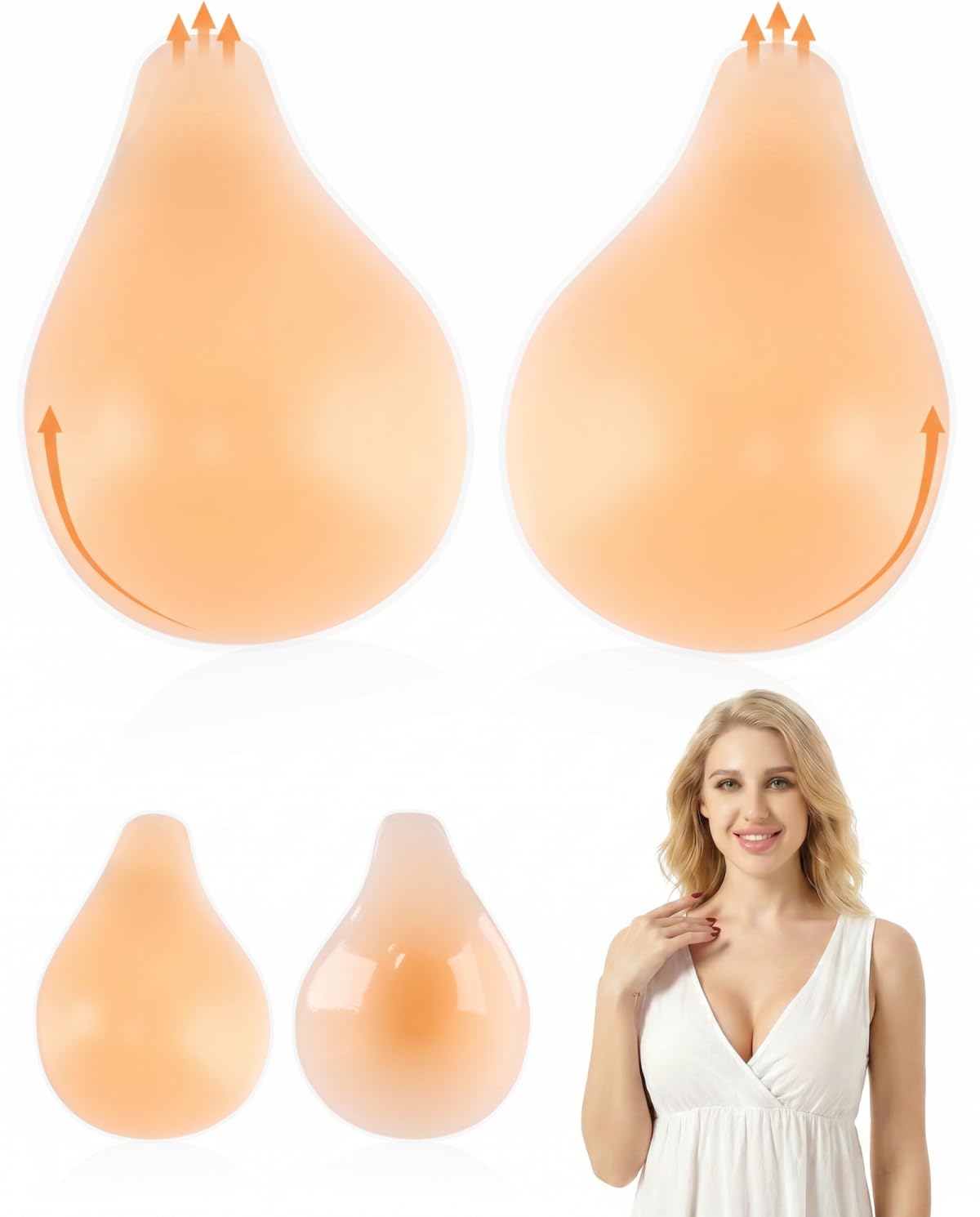 Spoon Shape Sticky Bra