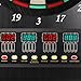 Electronic Dart Machine Sports Bristle Dartboard and Dartboard Cabinet Decorative Dartboard Cabinet Set with 27 Categories & 243 Variations up to 16 Players for Offices Gardens Party Rooms Pubs- Black