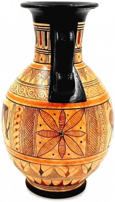 Geometric Amphora 17cm,Greek Pottery Vase
