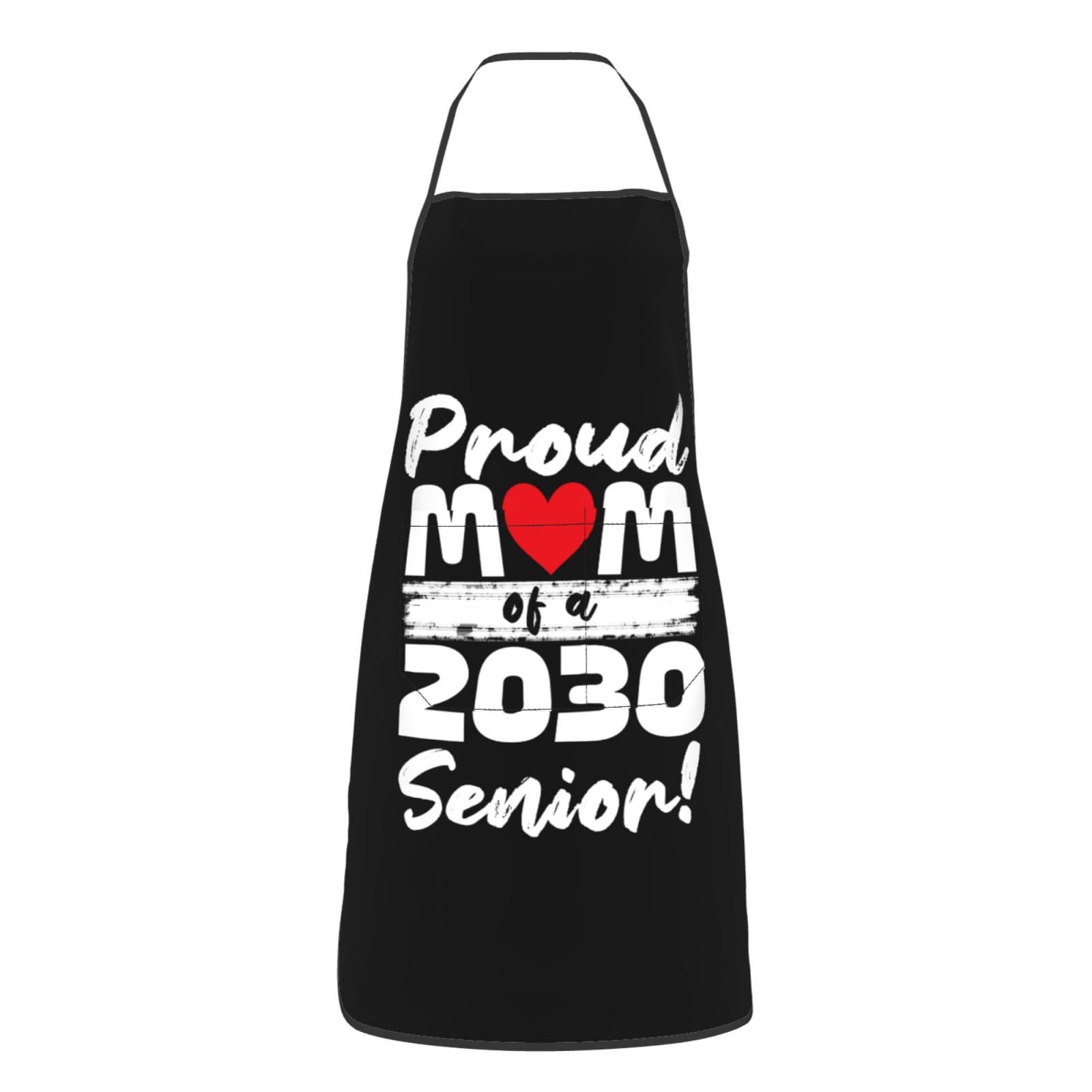 nopicsn Proud Mom of a 2030 Senior Class of 2030 Apron for cooking with Pockets Women Men Kitchen Chef Funny Aprons