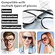 Nasenpads für Brille Selbstklebend YOURKAY 20 Paar Rutschfeste Nasenpads Silikon, Selbstklebende Dünne Rutschfeste Nasenpads Brille, Anti-Rutsch Brille Nasen Pad,Brille Nasen Pad für Vollformat Brille