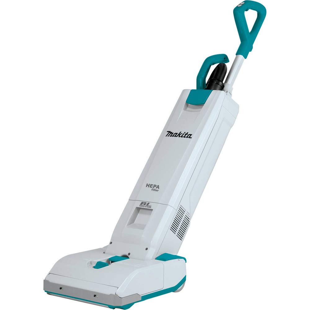 Makita XCV19Z 18V X2 (36V) LXT® Lithium-Ion Brushless Cordless 1.3 Gallon HEPA Filter 12” Upright Vacuum, Tool Only