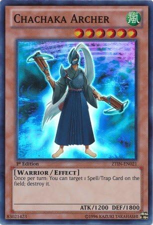 YU-GI-OH! - Chachaka Archer (ZTIN-EN021) - Lata colección Zexal 2013 - 1 edición - Super Rare