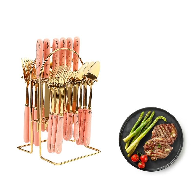 Set Cuchillos Cocina 24 Piezas Acero Inox miniatura 5