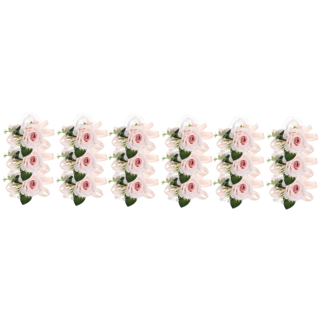 Fleur de poignet et tiare de mariage Cabilock ensemble de decorations 18 pieces pour demoiselle d'honneur