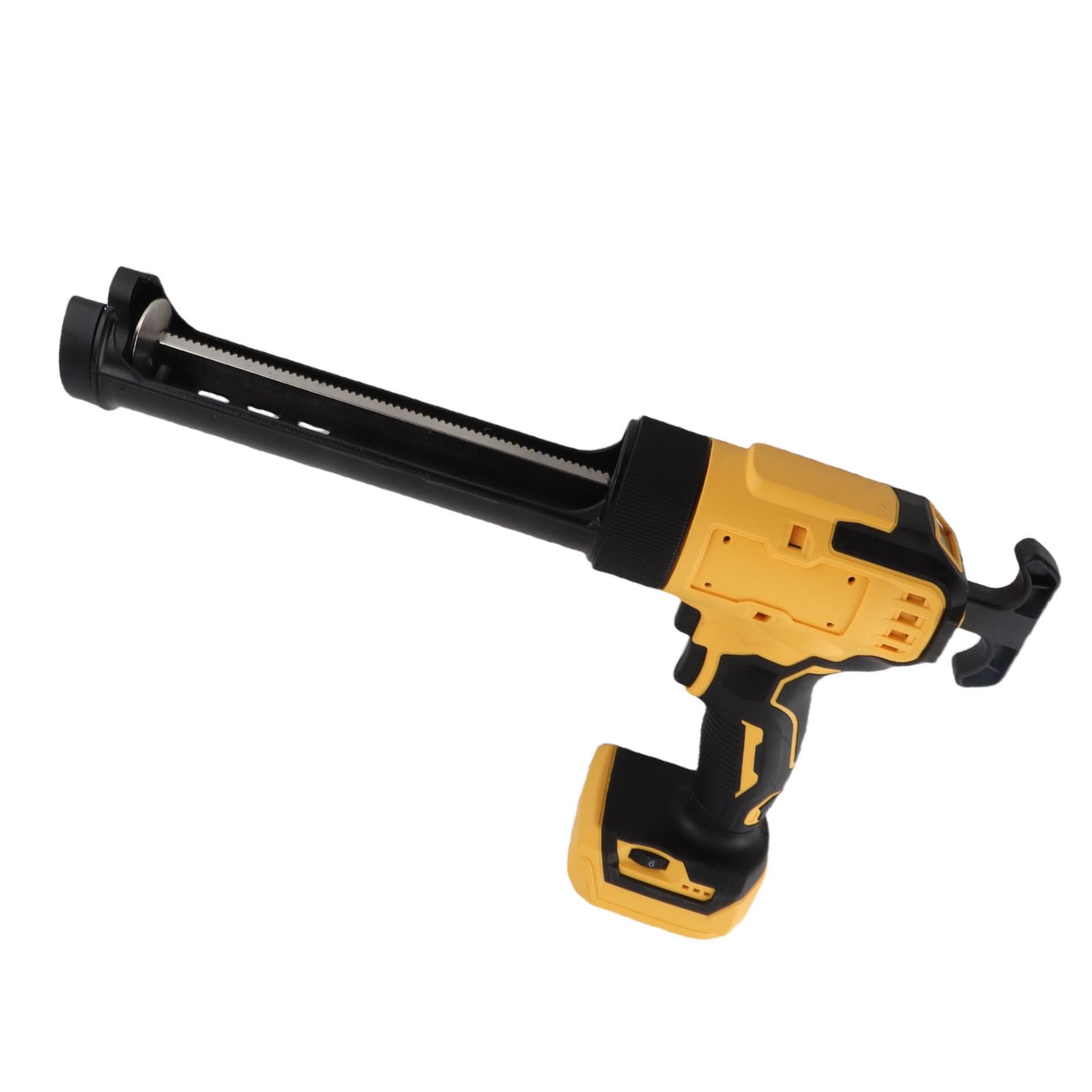 Pistola per Silicone Senza Fili, Retrazione Automatica Regolabile a 6 velocità, Pistola per Silicone Alimentata a Batteria con Display a LED, per Batterie