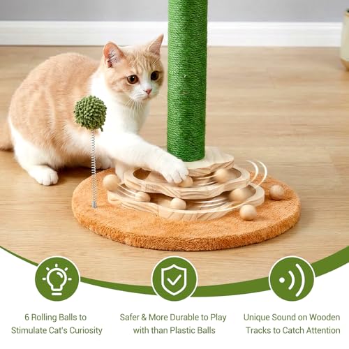 Arbre à chat cactus design et moderne pour égayer votre salon tout en amusant votre félin - 3