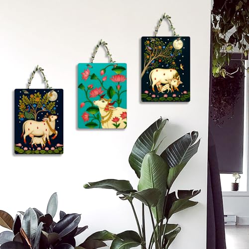 Image of Sehaz Artworks Home Decoration Items for Living Room | Wall Decor Items for Living Room | Pooja Room Decorations Items | Decorative Items for Living Rooms | Wall Hanging Decoration