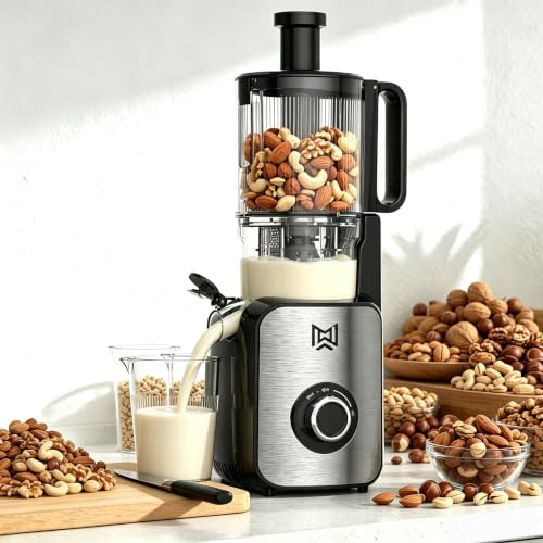 Image of Stainless Steel Cold Press Juicer, 5.0 Inch Wide Feed Chute