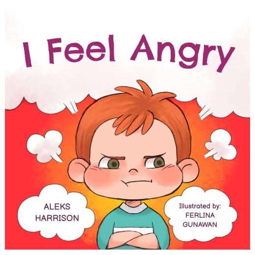 I Feel Angry: Children's picture book about anger management for kids age 3 5 (Emotions & Feelings book for preschool)