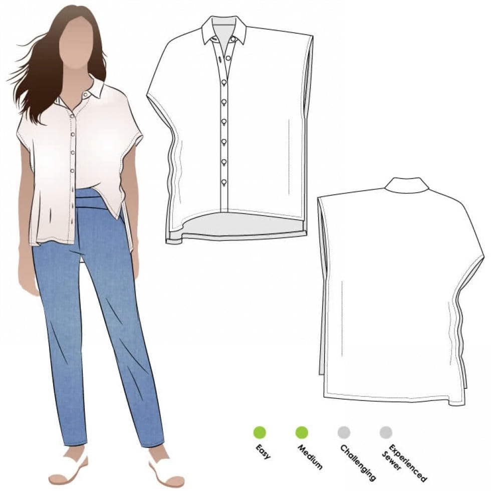 Style Arc Sewing Pattern Maude Tunic