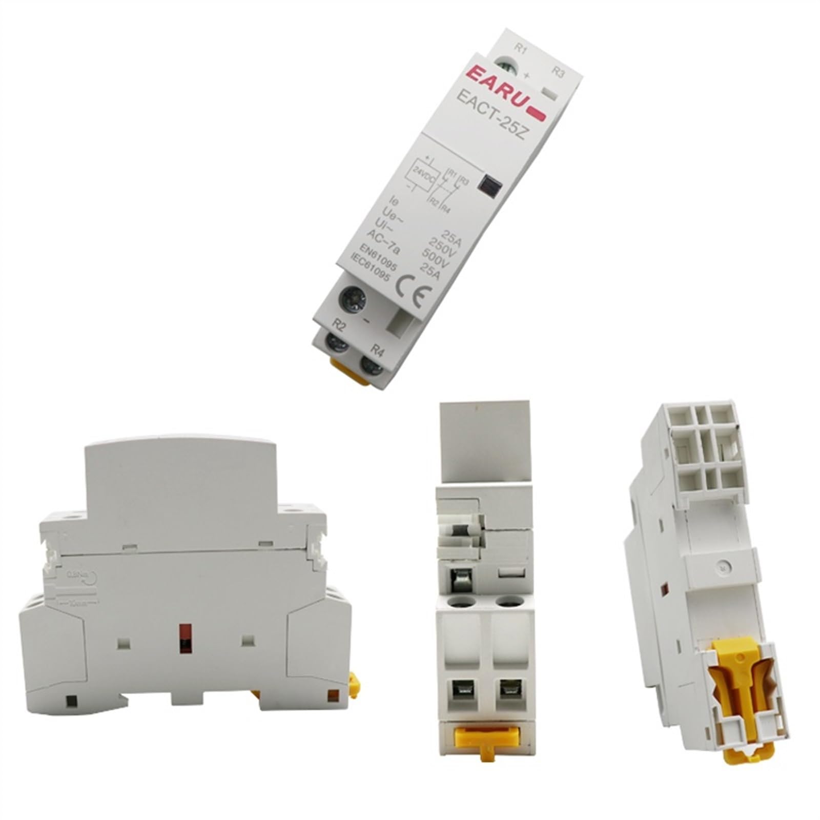 Stycznik modułowy 4P 16/20 A AC 220 V 110 50/60 Hz do szyny DIN, kontrolera przełączników (4p-AC 110 V, 20A-2NC)