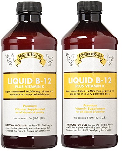 Rooster Booster (2 Pack) B-12 Liquid 16-Ounce