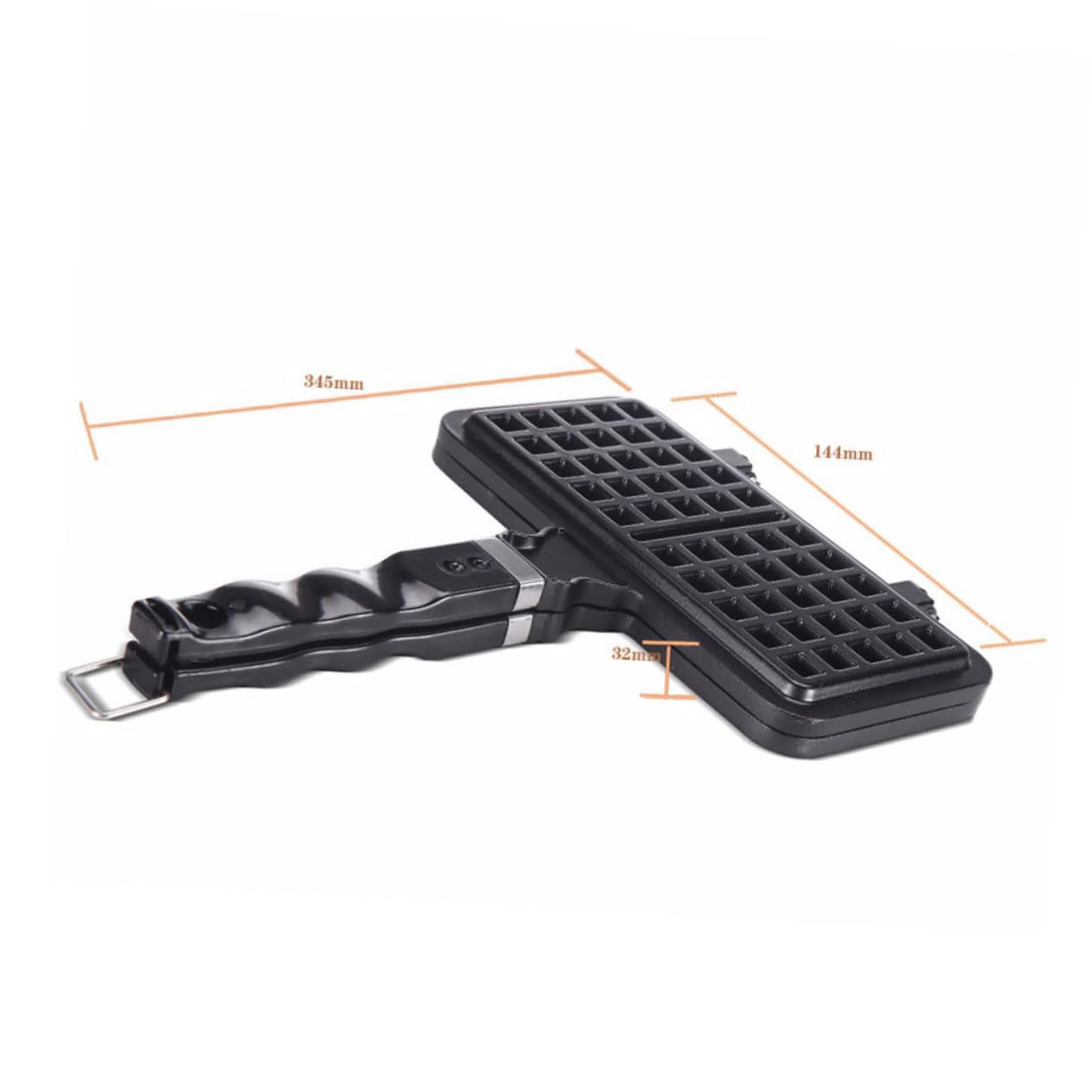 Stampo Waffle Antiadente Creativo per Dolci e Sicuro Facile da Pulire per Cucina e Regalo per Amanti del Cake Baking