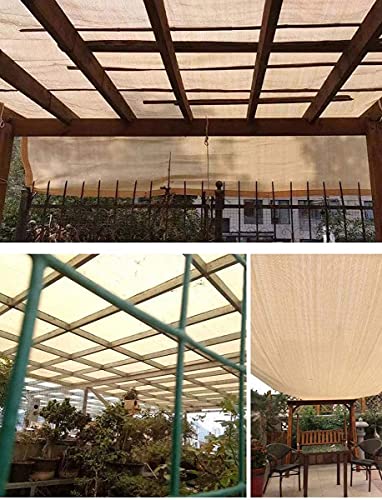Toldo rectangular para evitar el calor en el patio con malla anti-ultravioleta 7