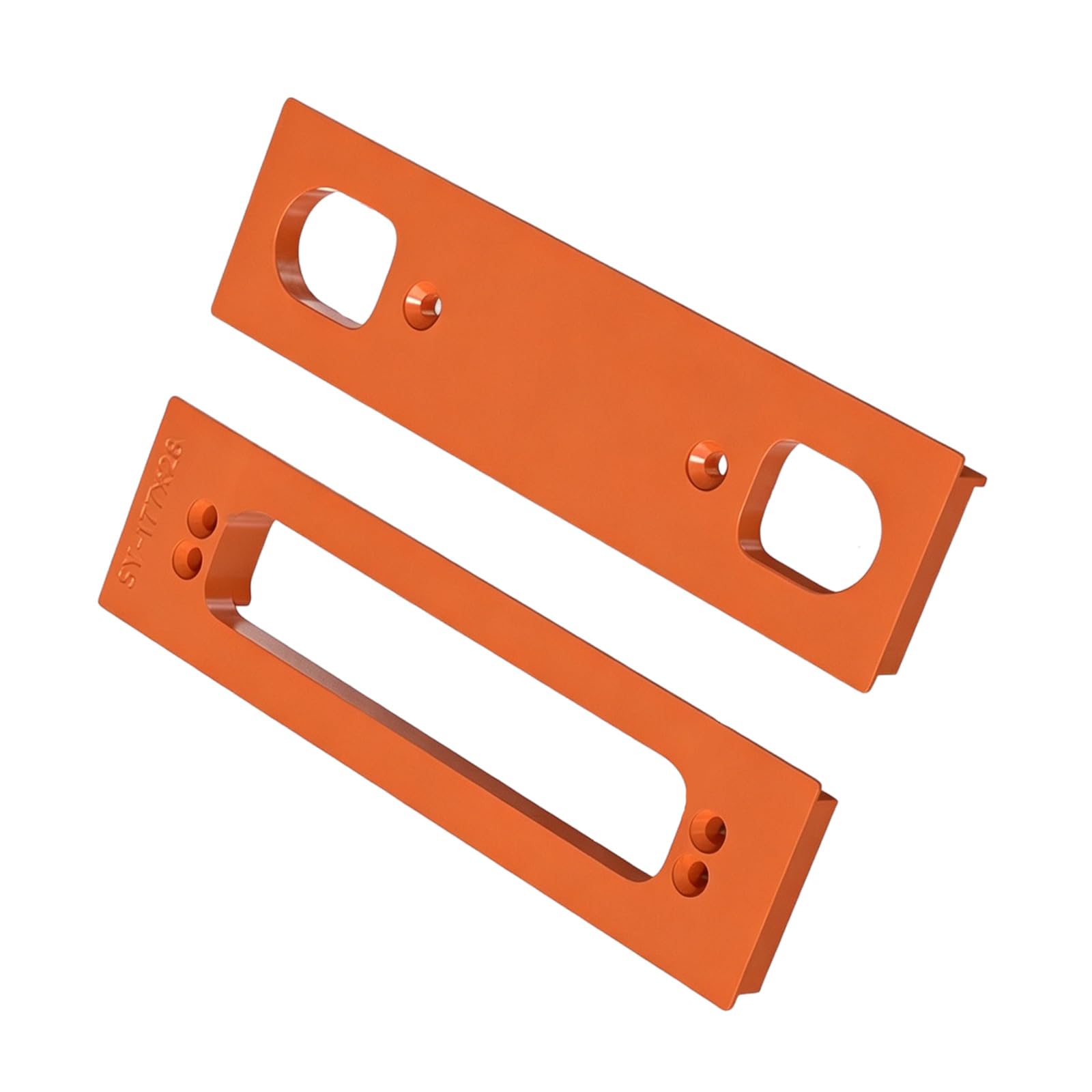 Invisible Hinge Template Set with Strong Iron Construction for Accuracy 6 Inch Hidden Door Hinge Installation Door Hardware Installation Set