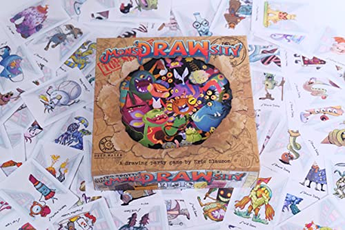 MonsDRAWsity juego de mesa 2da edición 8x8 in miniatura 3